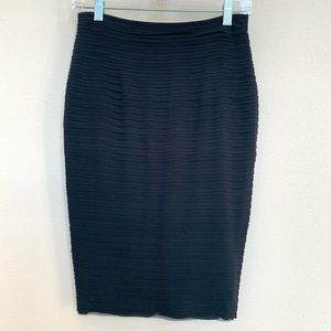 NWOT Burberry black pencil skirt